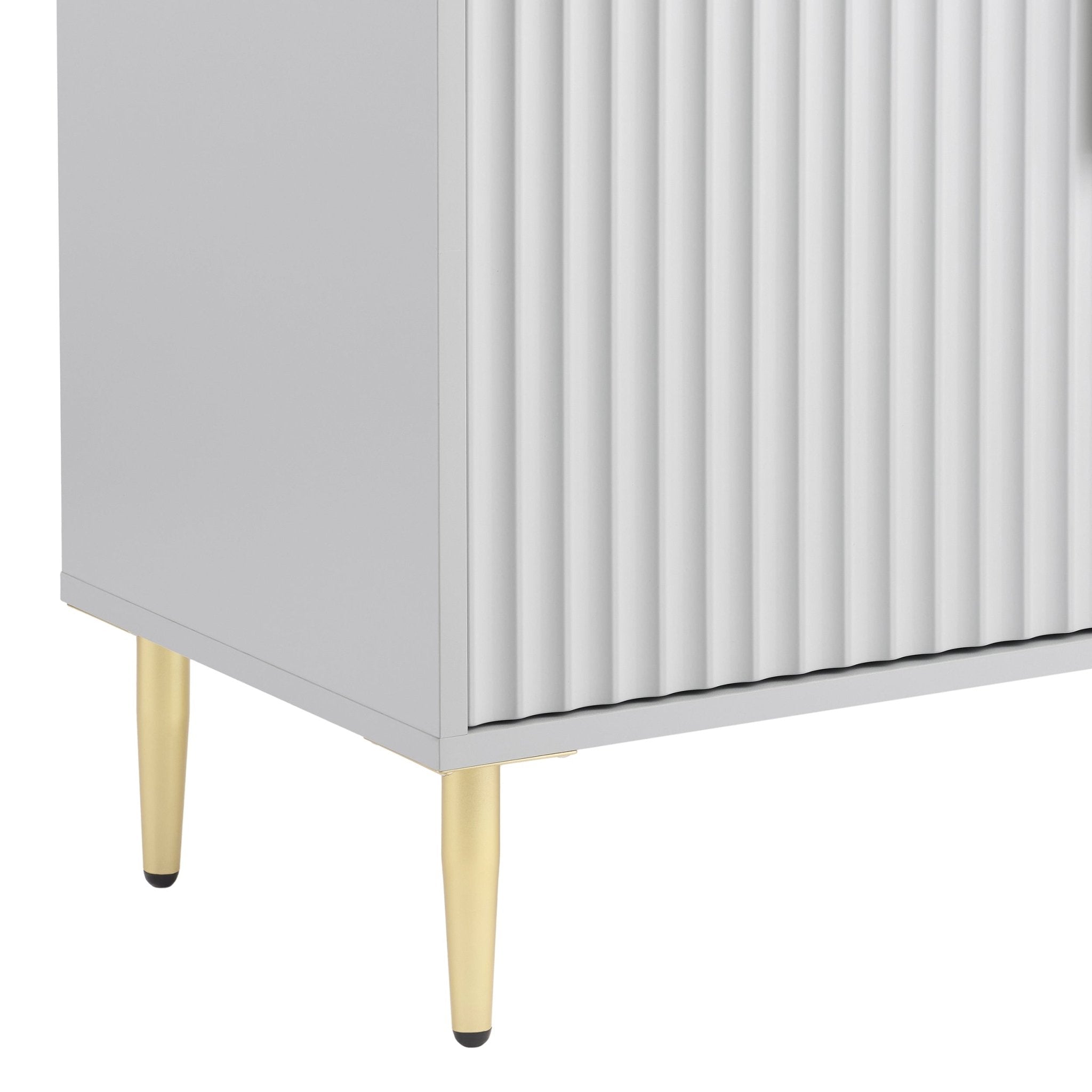 Dusklia - Evie Small Sideboard - Grey