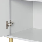 Dusklia - Evie Small Sideboard - Grey