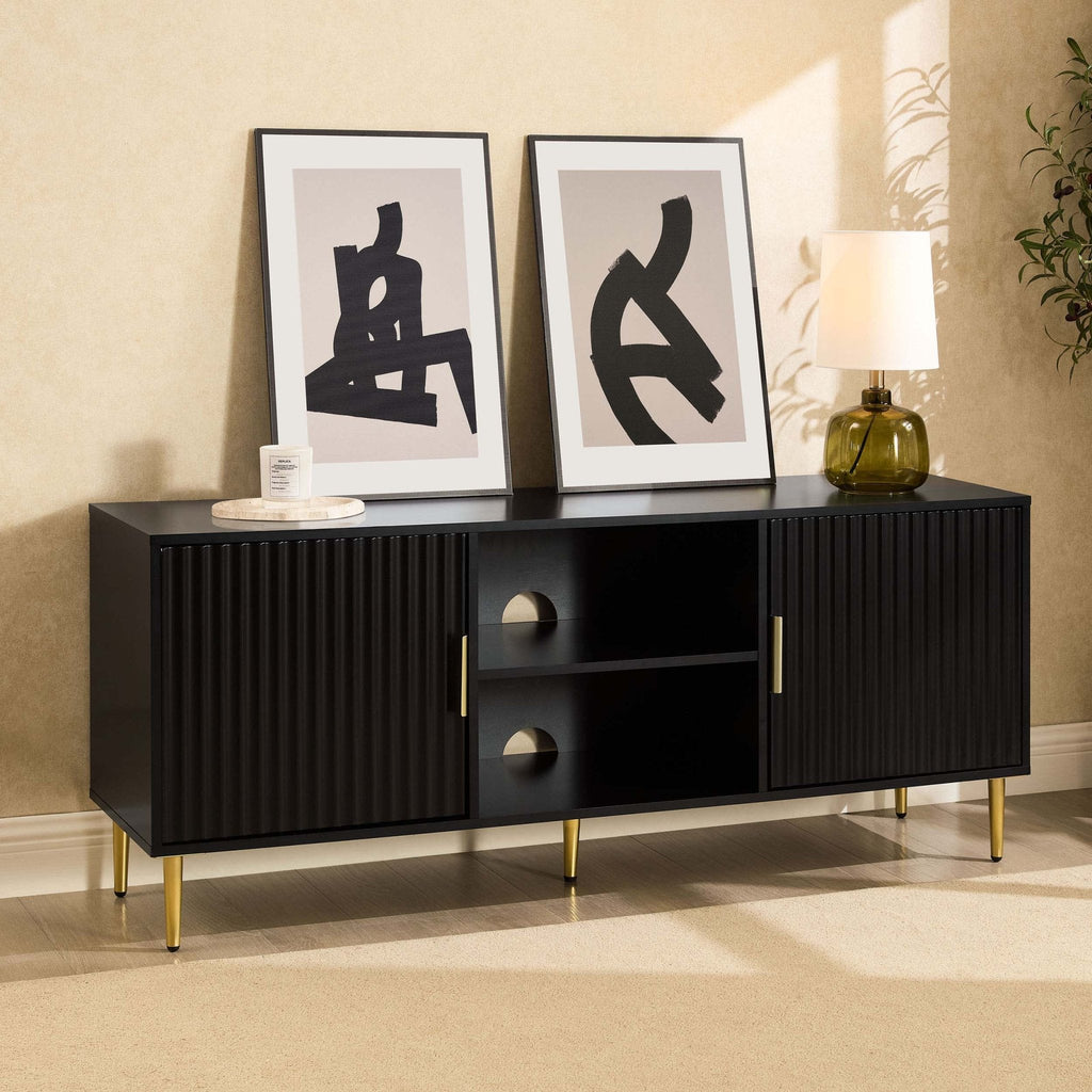 Dusklia - Evie TV Unit for TVs up to 65 - Black