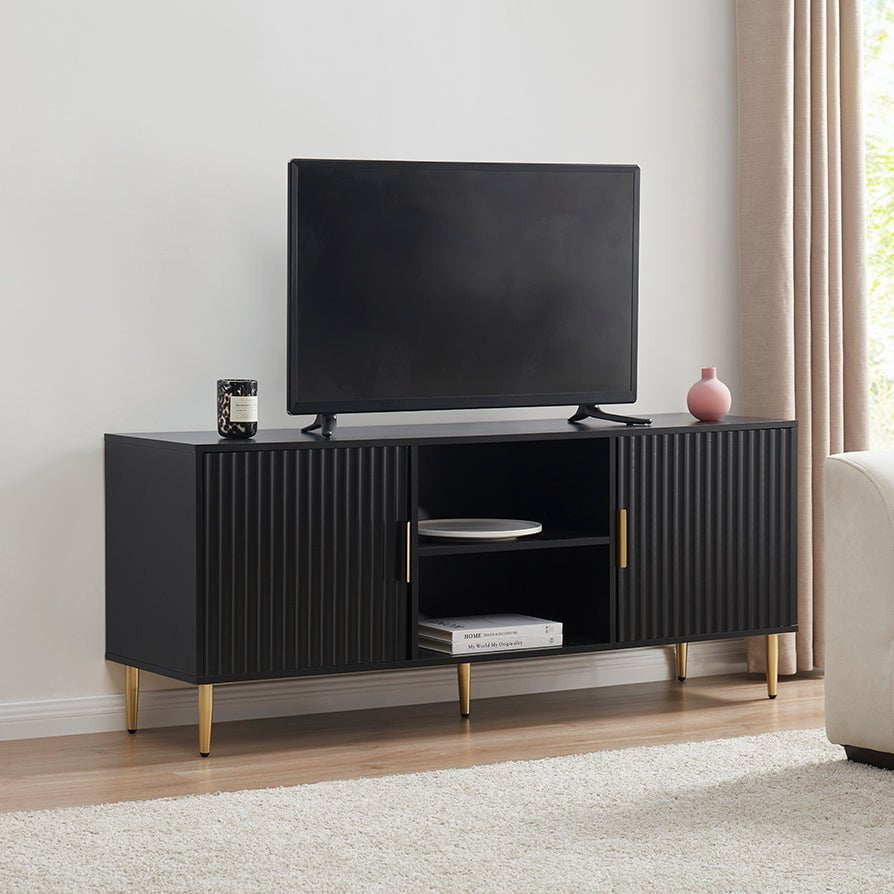 Dusklia - Evie TV Unit for TVs up to 65 - Black