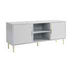 Dusklia - Evie TV Stand for TVs up to 65- Grey