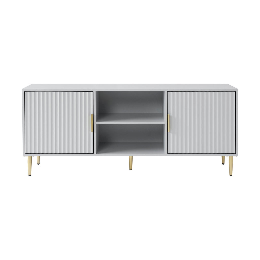 Dusklia - Evie TV Stand for TVs up to 65- Grey