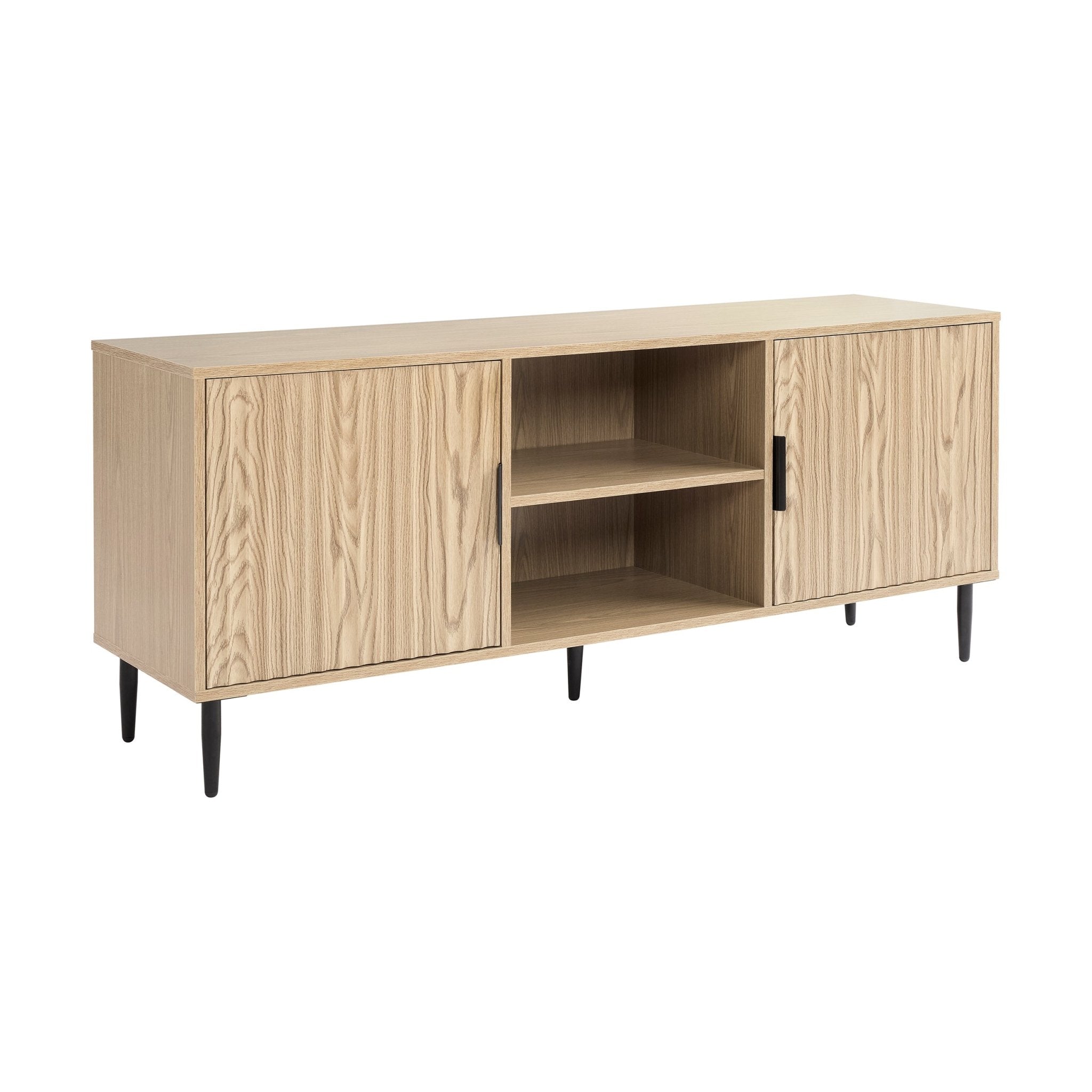 Dusklia - Evie TV Stand for TVs up to 65- Wood Effect
