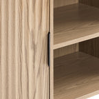 Dusklia - Evie TV Stand for TVs up to 65- Wood Effect