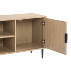Dusklia - Evie TV Stand for TVs up to 65- Wood Effect