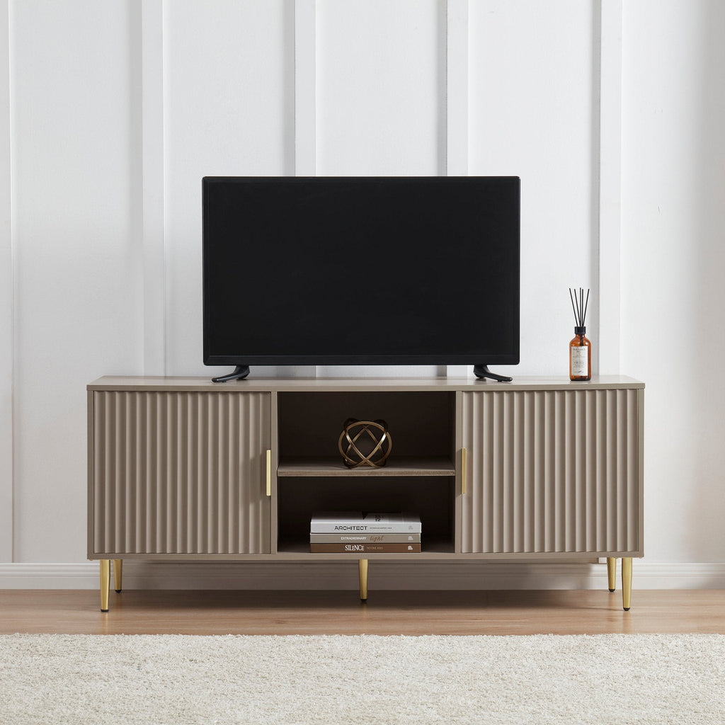 Dusklia - Evie TV Unit for TVs up to 65- Taupe