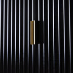 Dusklia - Evie 2 Door Wardrobe with Drawer - Black