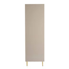 Dusklia - Evie 2 Door Wardrobe with Drawers - Taupe