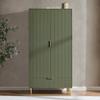 Dusklia - Evie 2 Door Wardrobe with Drawer - Vetiver