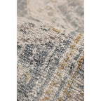 Dusklia - Ezra Traditional Tufted Edge Rug - Blue