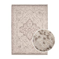 Dusklia - Ezra Traditional Tufted Edge Rug - Natural
