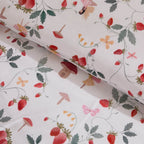 Dusklia - Felicity 100% Cotton Fairy Forest Print Duvet Cover Set - Red