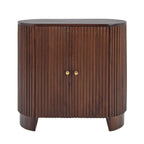 Dusklia - Finley Mango Wood 2 Door Sideboard - Walnut