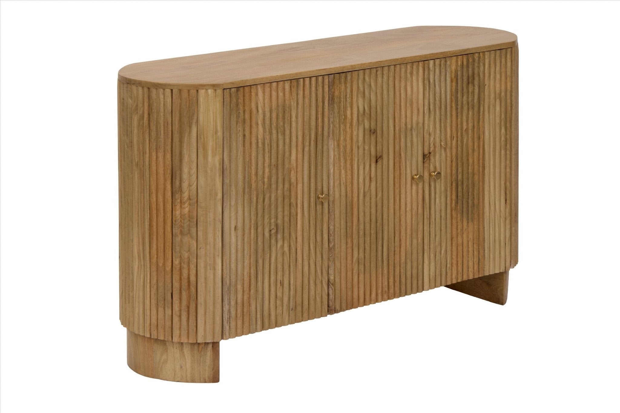 Buffet 3 portes en manguier Finley – Naturel