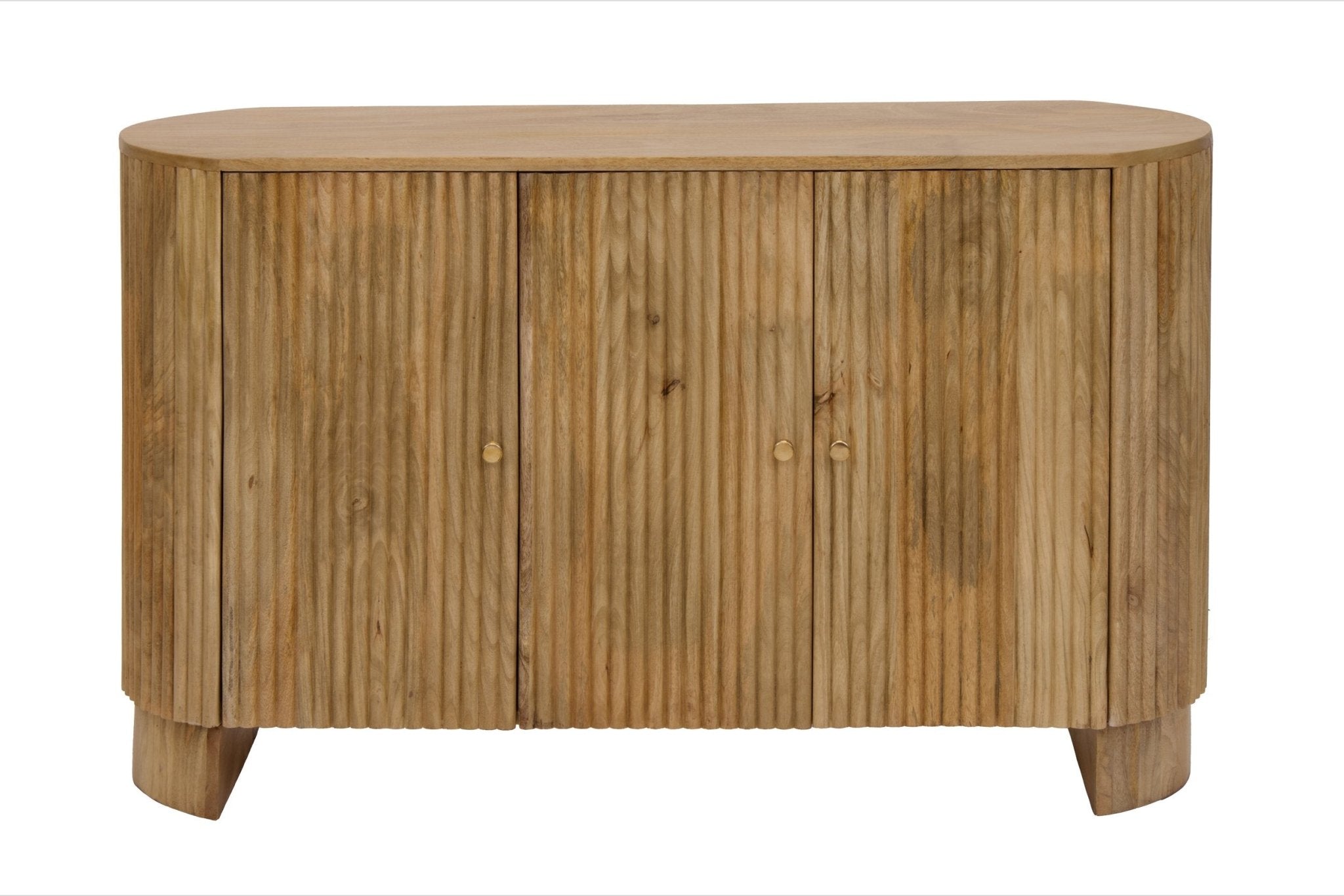 Buffet 3 portes en manguier Finley – Naturel