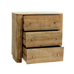 Dusklia - Finley Mango Wood 3 Drawer Chest - Natural