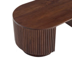 Dusklia - Finley Mango Wood Coffee Table - Walnut