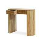 Dusklia - Finley Mango Wood Dressing Table Console - Natural