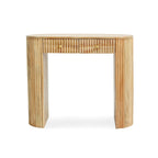 Dusklia - Finley Mango Wood Dressing Table Console - Natural