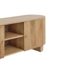 Dusklia - Finley Mango Wood Tv Unit for Tv Unit TVs up to 55 - Natural