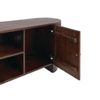 Dusklia - Finley Mango Wood Tv Unit for Tv Unit TVs up to 55 - Walnut