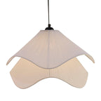Dusklia - Fleur Fabric Layered Petal Ceiling Shade - White