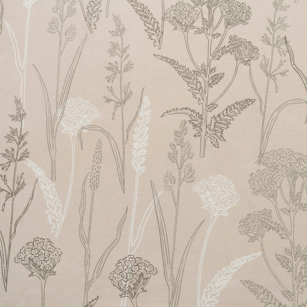 Dusklia - Floral Eyelet Curtains - Taupe