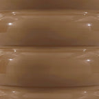 Dusklia - Florrie High Gloss Side Table - Caramel