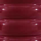 Dusklia - Florrie High Gloss Side Table - Wine
