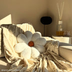 Dusklia - Flower Cushion - Yellow
