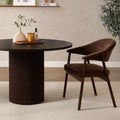 Dusklia - Frankie Dining Chair - Cappuccino/Walnut
