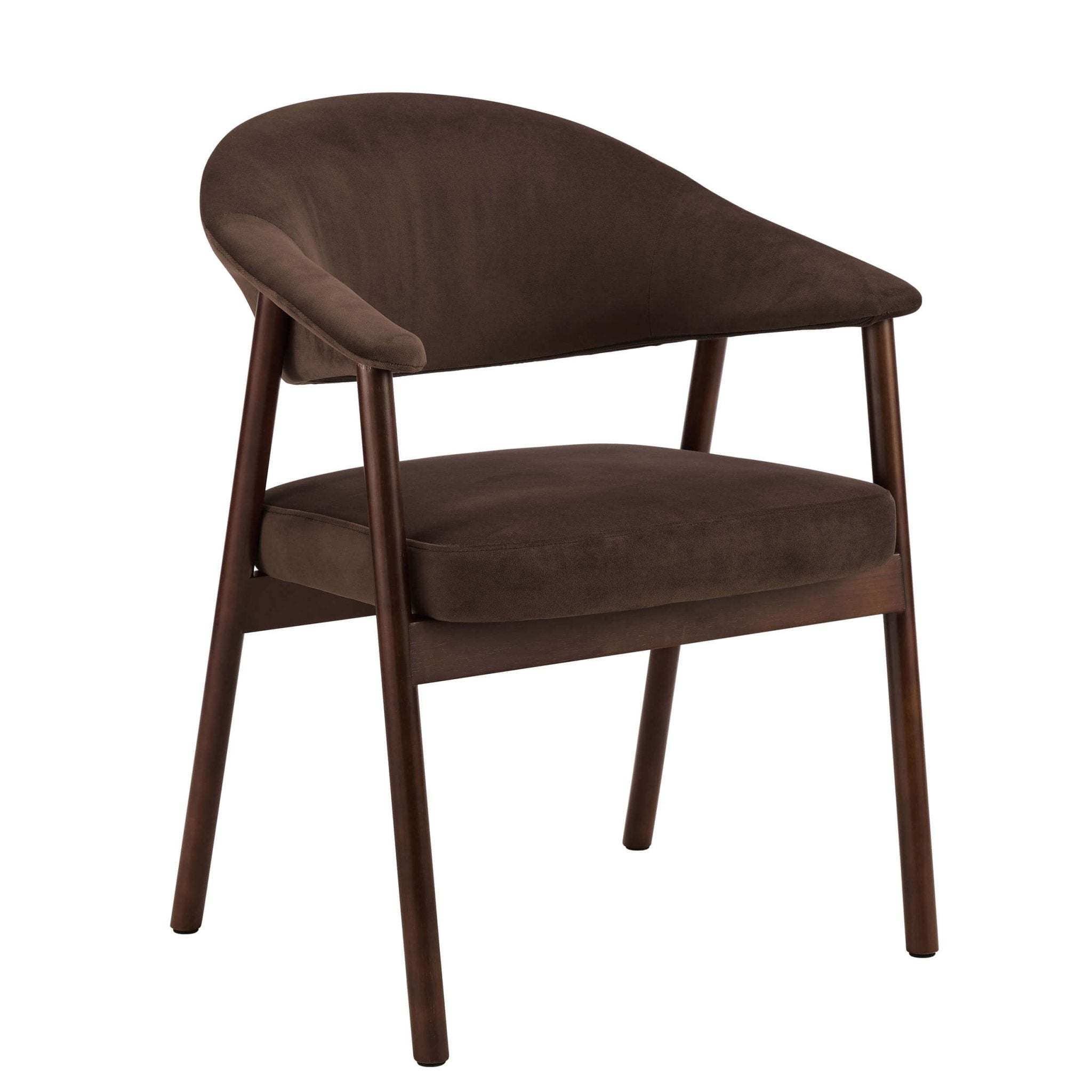 Dusklia - Frankie Dining Chair - Cappuccino/Walnut