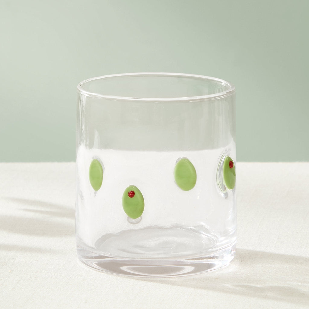 Dusklia - Fruity Glass Tumblers - Set of 4 - Clear