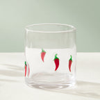 Dusklia - Fruity Glass Tumblers - Set of 4 - Clear