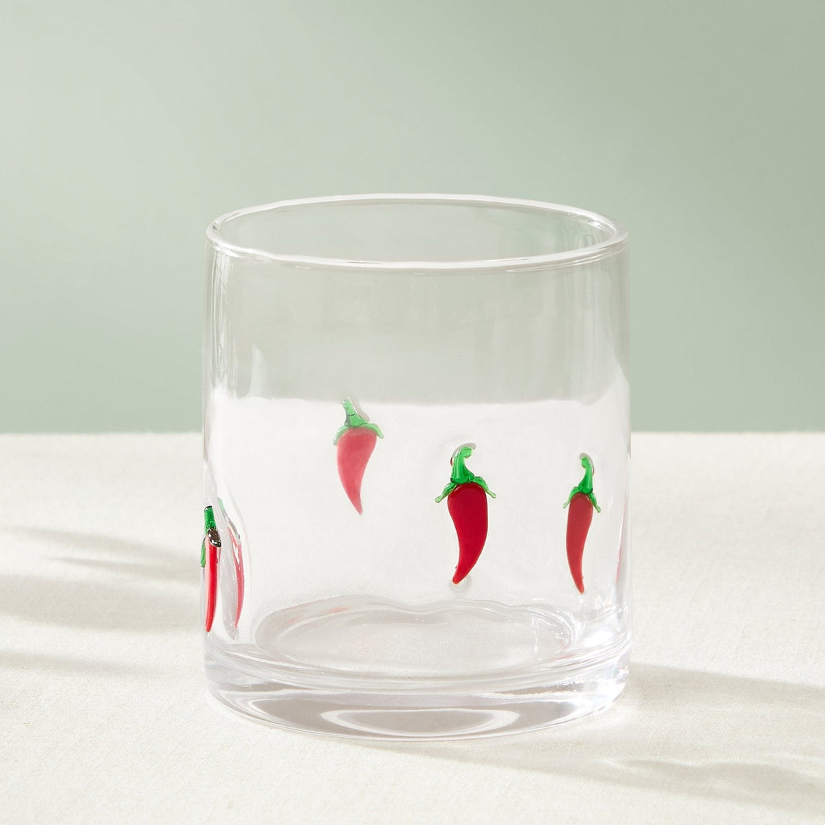 Dusklia - Fruity Glass Tumblers - Set of 4 - Clear