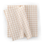 Dusklia - Gabriella Gingham Table Runner - Natural