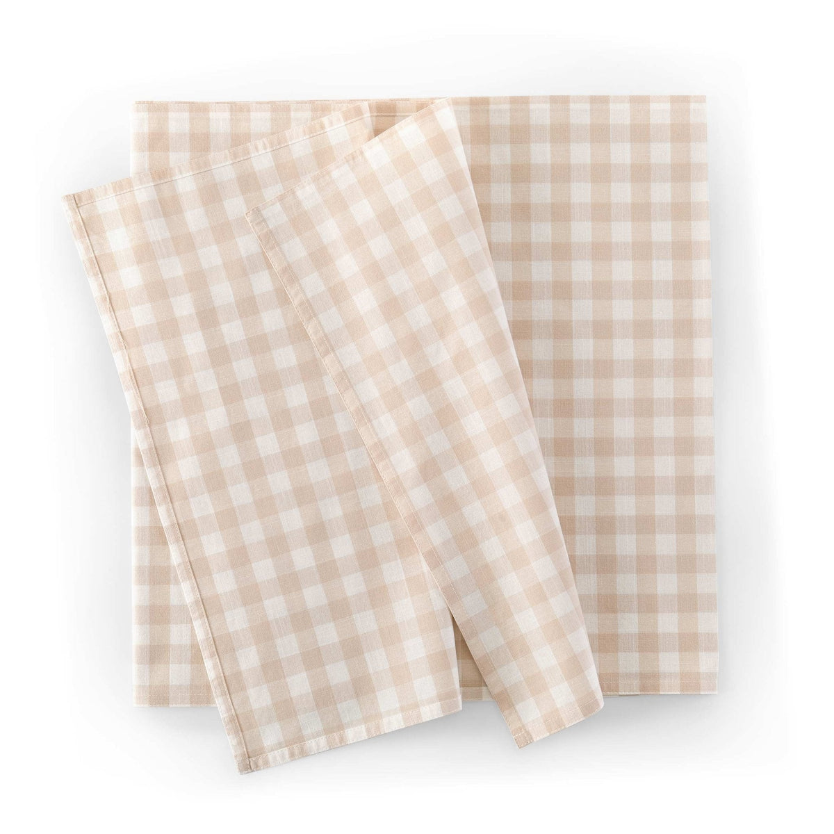 Dusklia - Gabriella Gingham Table Runner - Natural