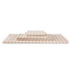 Dusklia - Gabriella Set of 4 Gingham Napkins - Natural