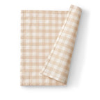 Dusklia - Gabriella Set of 4 Gingham Napkins - Natural