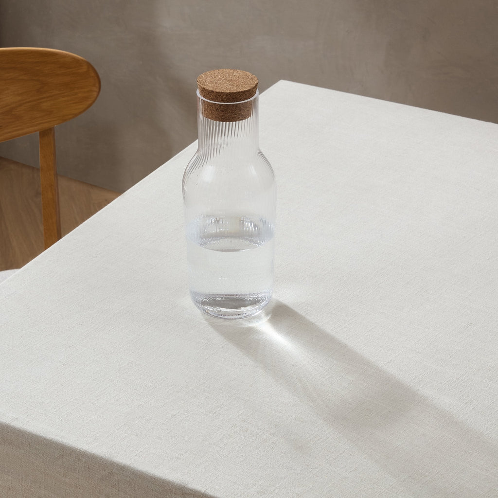 Dusklia - Gatsby Ripple Glass 1L Carafe - Clear