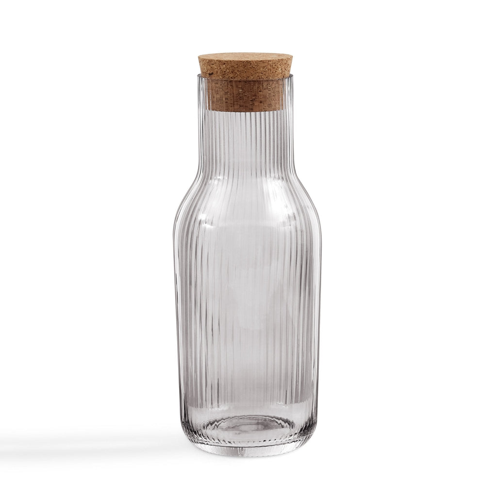 Dusklia - Gatsby Ripple Glass 1L Carafe - Smoked