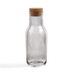 Dusklia - Gatsby Ripple Glass 1L Carafe - Smoked