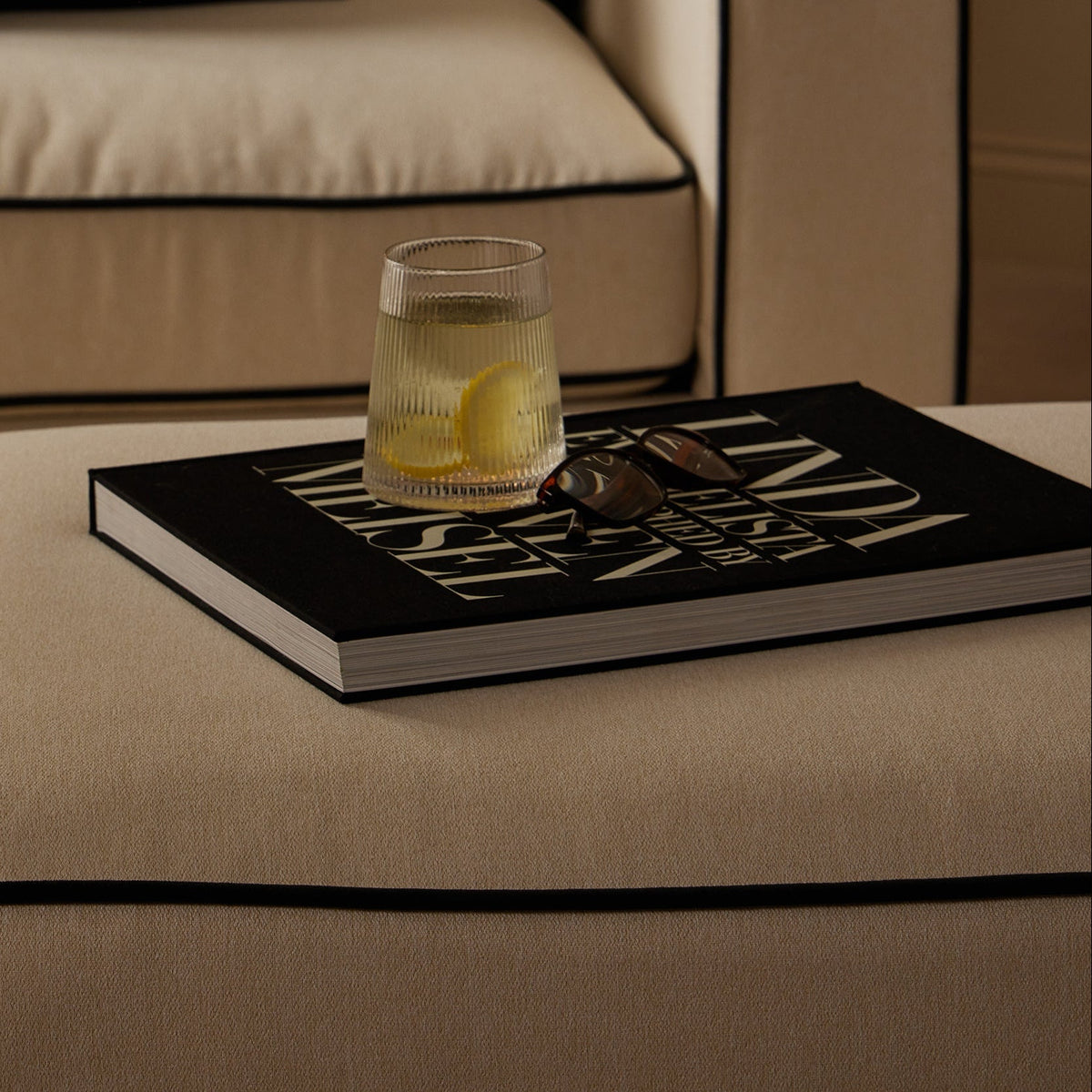 Dusklia - Gatsby Set of 4 Ripple Glass Tumblers - Clear