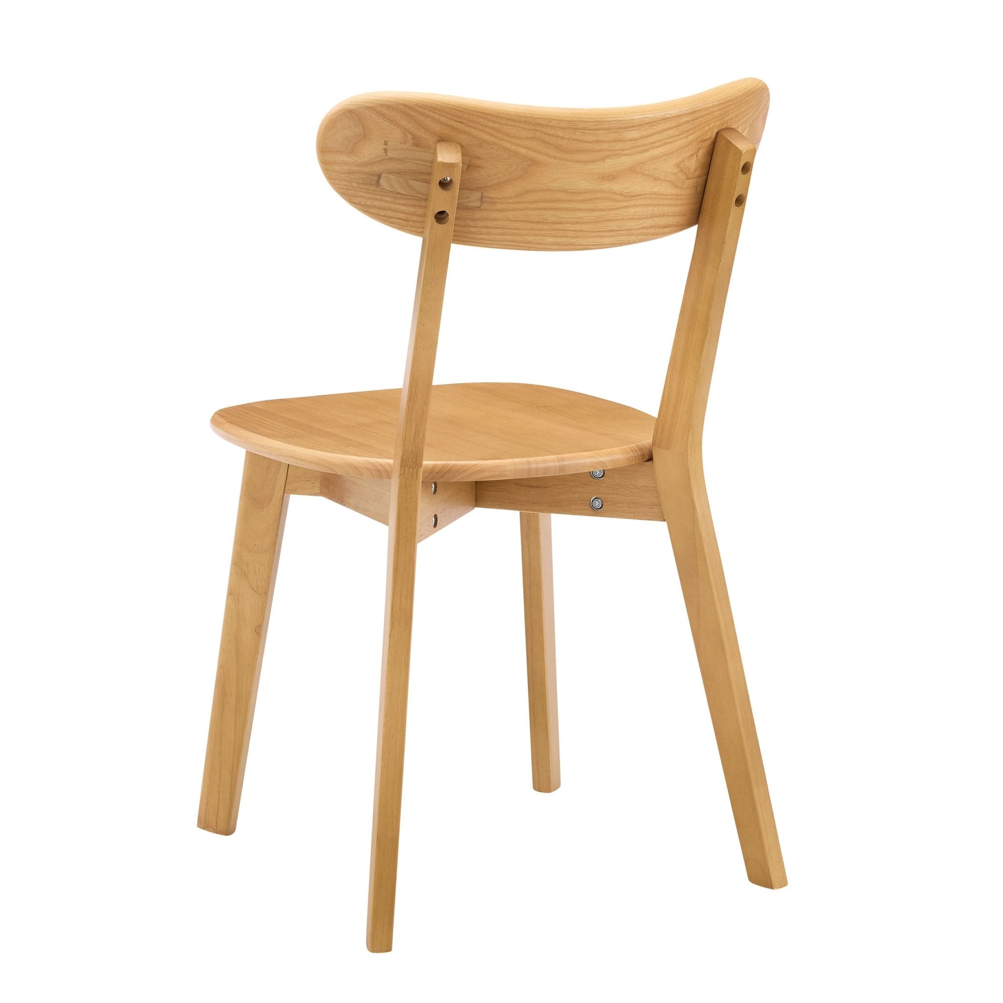 Dusklia - Georgia Set of 2 Dining Chairs - Light Wood