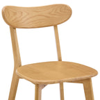 Dusklia - Georgia Set of 2 Dining Chairs - Light Wood