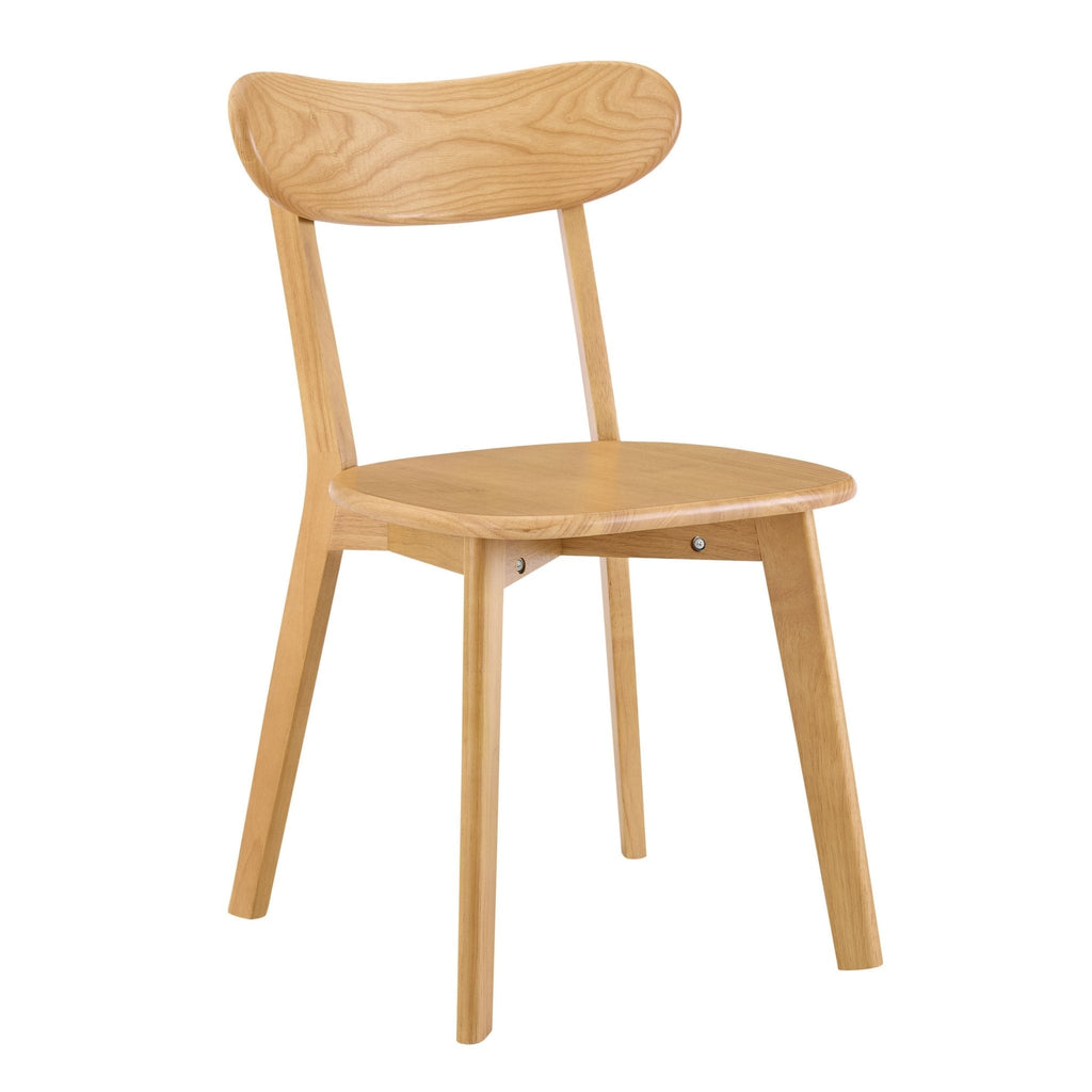 Dusklia - Georgia Set of 2 Dining Chairs - Light Wood