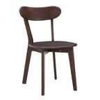 Dusklia - Georgia Set of 2 Dining Chairs - Walnut