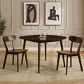 Dusklia - Georgia Set of 2 Dining Chairs - Walnut