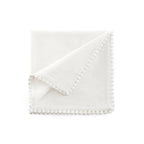 Dusklia - Girona Set of 4 Pom Pom Napkins - White