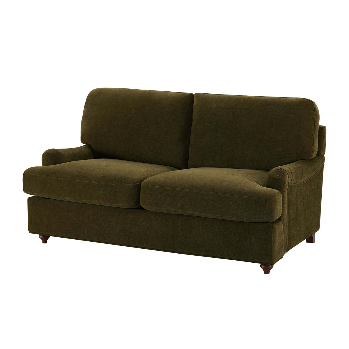 Dusklia - Hampshire 2 Seater Sofa Bed - Chenille Olive